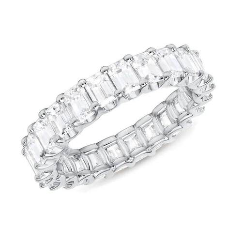 Huitan Luxury Micro Paved Square Cubic Zirconia Promise Love