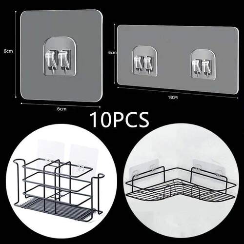 10PCSTranspentHgihelf
