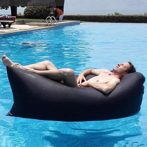 New.Inflatable Sofa Cushion Adults Kids Air Bed Lounger Couc