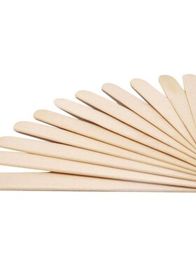 50 PCS Natural Wood Popsicle Sticks Wooden Popsicle Stick Ho