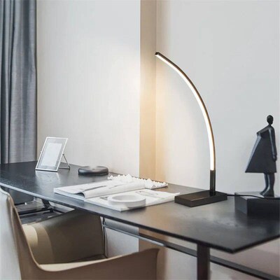 BERTH LED 3 Colors Brass Table Light Contemporary Simply Cre