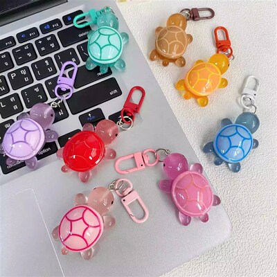 20PC Glow in The Dark Turtle Keychain for Women Bag Pendant