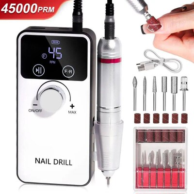 45000rpm Electrc Nal Drll Machne Rechargeable Mllng Cutter P