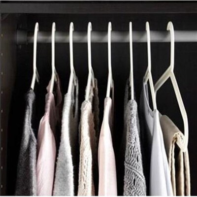 ikea hanger no trace hanger wardrobe black white clothes
