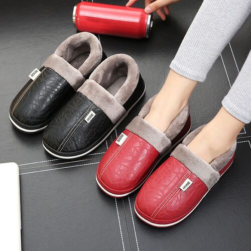 Cotton Slippers For Women In Winter New Bags, Warm And Non-s