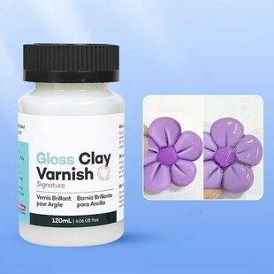 120ml Acrylic Varnish Gloss Clay Air Dry Varnish For Air Dry