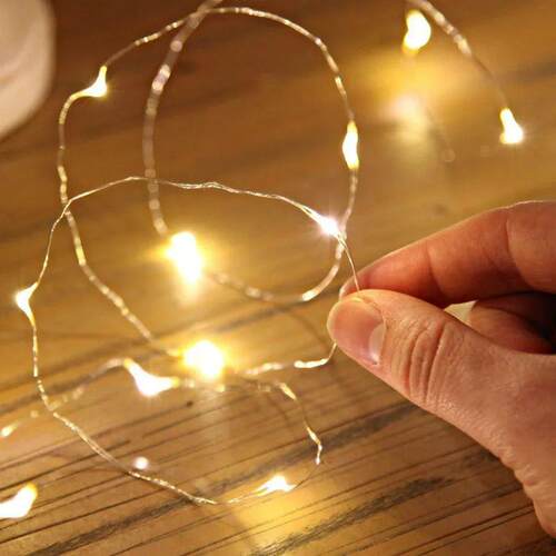 1 3 5 10M Copper Wire Wine Bottle Light LED String Lights Ba
