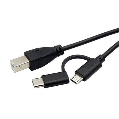 1m/1.5m/2m Micro USB/Type to USB OTG Cable Reliable Male to