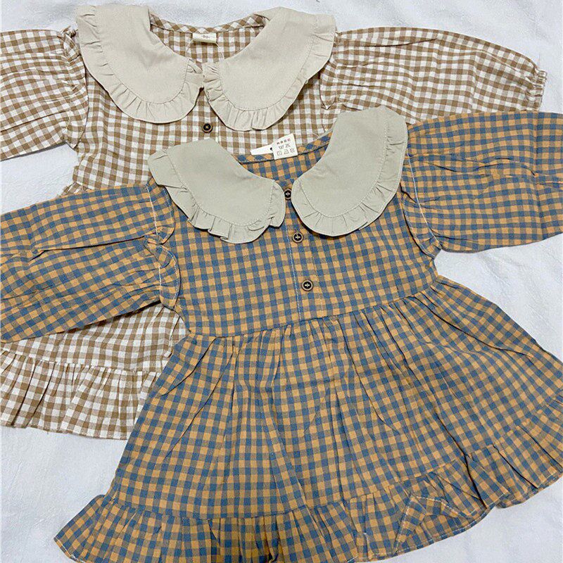 Spring Summer Girls Clothing Cute Children Dresses Kids Baby图片