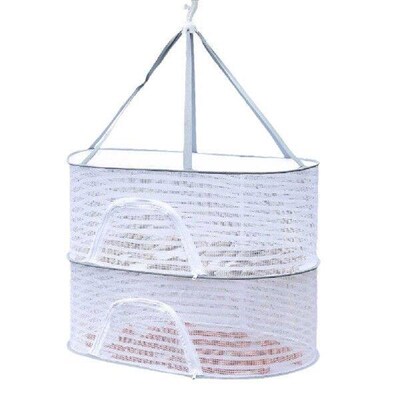 4 Layer Bra Drying Clothes Net Removable Windproof Hook for