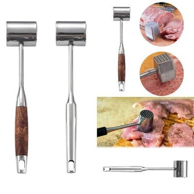 Food Mallet Nuts Stainless Steel Meat Hammer for Kitchen