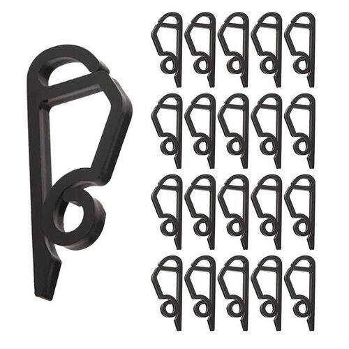 120 Pack Christmas Light Clips Outdoor -Weatherproof Christm