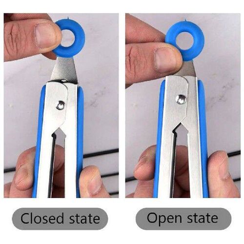 Silicone Non-Slip Pasta Tongs, Food Grade Tongs for