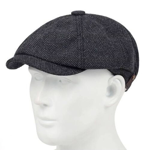 New fashion plaid beret versatile classic with a little elas
