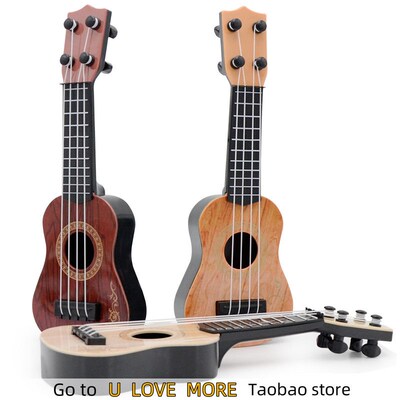Mini Guitar 4 Strings Classical Ukulele Guitar Toy Musical