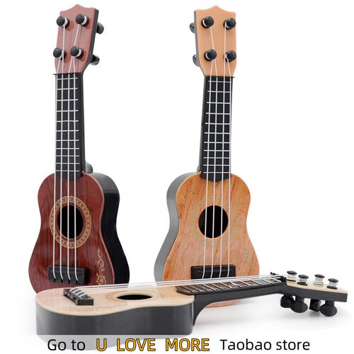 Mini Guitar 4 Strings Classical Ukulele Guitar Toy Musical