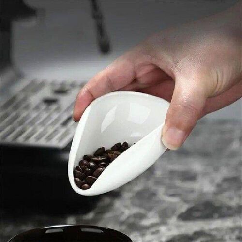 Coffee Scale Tray Coffee Beans Container Measuring Spoon