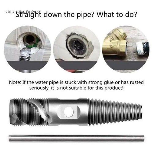E8BD 2Pcs Screw Extractor Set 1/2inch 3/4inch Double Head