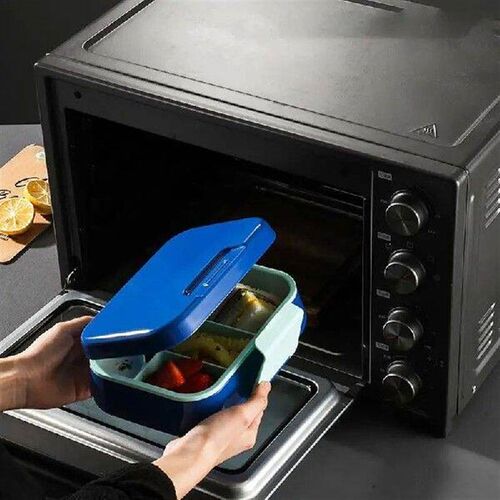 5-Compartment Lunch Box 5-Compartment Food Leak-Proof Box