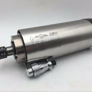 2.2KW ER16 Spindle Motor 80mm 220V Natural-Cooled 24000rpm H