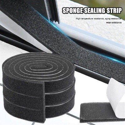 60/2m Foam Sealing Strips Door Window Weather Stripping