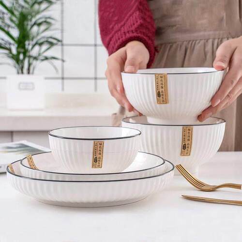 Japanese ceramic plates dish tray disc tableware set