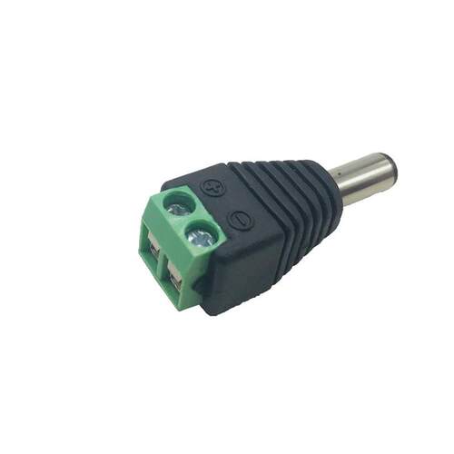 55mm 21mm Female Male DC Power Plug Adapter for 5050 5