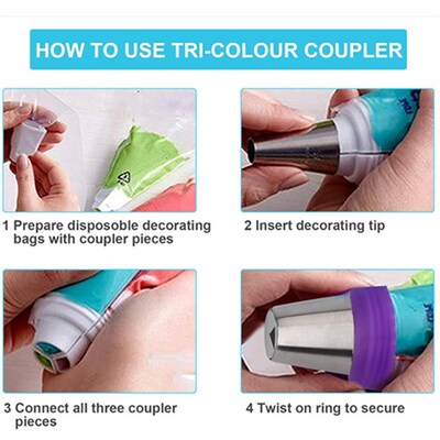 Russian Piping Tips Flower Frosting Icing Cake Decorating