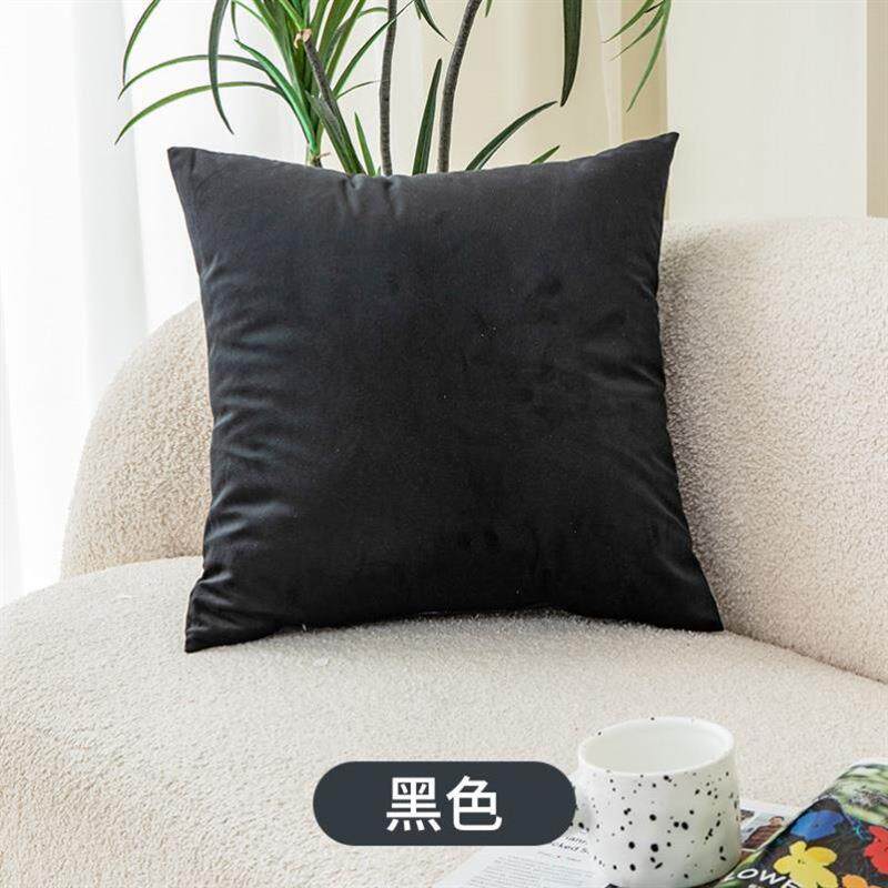 Throw pillow sofa back cushion cover velvet Pillow case抱枕图片
