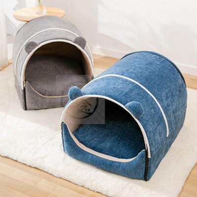 。Dog kennel is warm in winter and can be disassembled and w