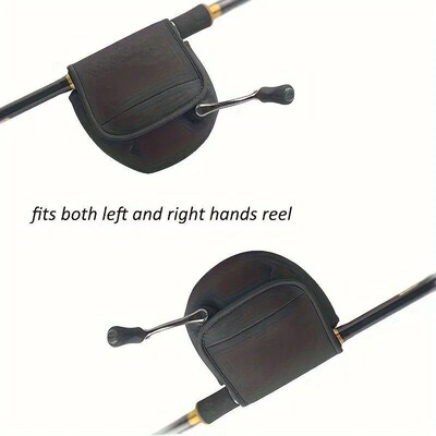 1pc/2pcs Spnnng Fshng Reel Bag Neoprene Reel Protectve Case
