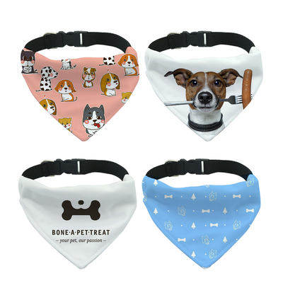 Free Shipping 10pcs/lot Sublimation Blank Dog Cat Bib Pet Co
