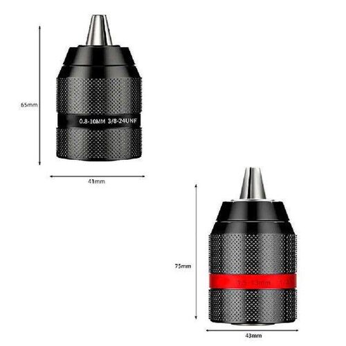 Power Tools High Speed Steel Self Locking Metal Chuck Drill