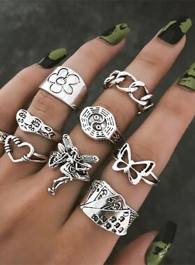 9PcsVintageGothBurfly