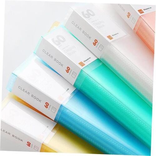 a4 clear book display file文件夹 document folders 资料夹透明