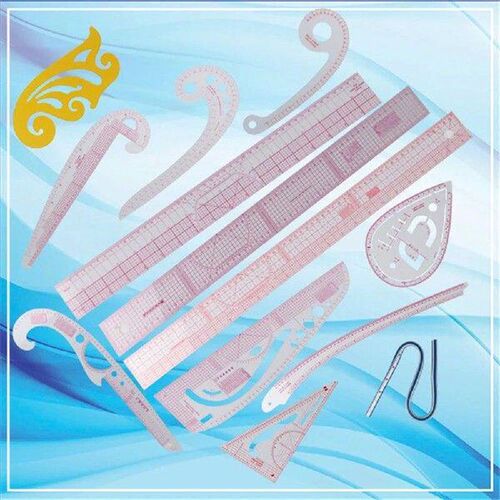 Multifunction 6501 Plastic French Curve Sewing Ruler