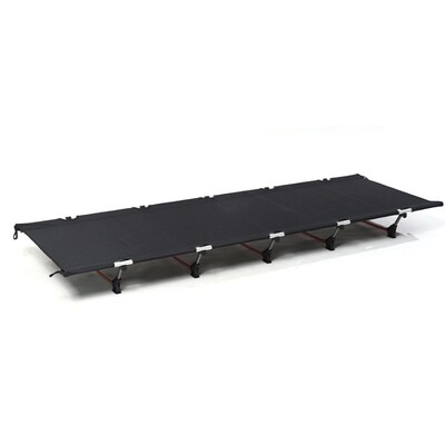 Outdoor camping folding bed single nap bed removable