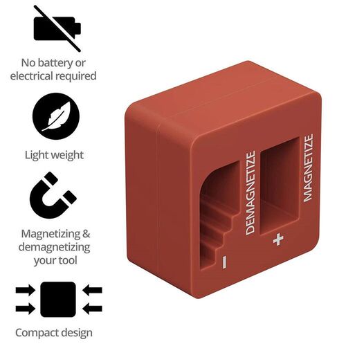 Galacok Screwdriver Magnetizer & Demagnetizer Tool 2 in 1 Qu
