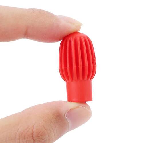 2pcs Silicone Drum  Head Rubber Sleeve Drumstick Mute Damper