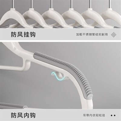 Hanger for Home Bedroom Dorm Protect Clothes No Trace AntiSh