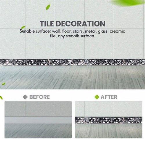 3D Marble Self-Adhesive Greek Pattern Wall Stair Floor