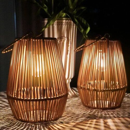 1PCS/2PCS solar lights,outdoor hand woven solar tungsten fil