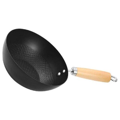 Wok Pan for Gas Stove Stoves Grilling Non Stick Frying Pans