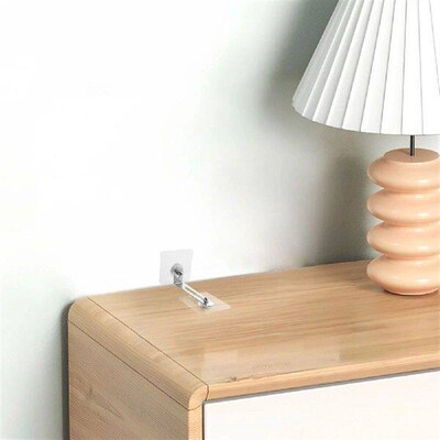 Cabinet Holder Bookshelf Wall Anchor Dresser Bookcase