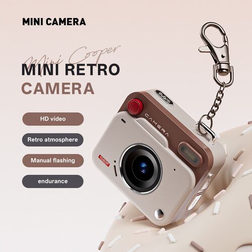 D Retro Mini Small Digital Camera Student Campus Camera Phot