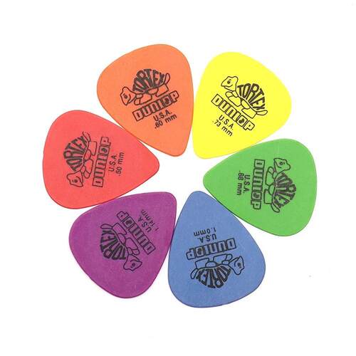 10pcs Dunlop Guitar Picks Electric Guitar Parts Picks Access