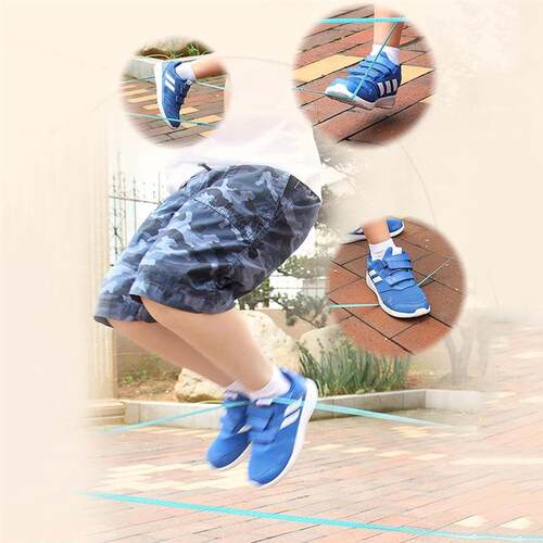 Children Stching Elastic Rubber Band Jump Rope Kids Classic