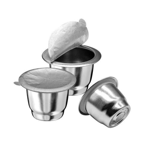 Reusable Stainless Steel Coffee Capsule For Nespresso Machin