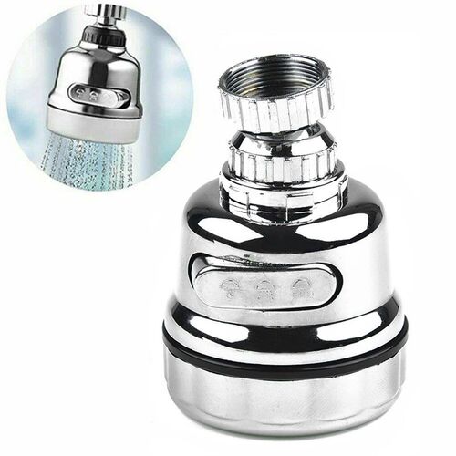 Rotating Faucet Movable 3 Mode Kitchen Tap Head 360 Degree W