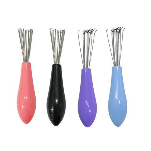 Plastic Handle Comb Hair Brush Cleaner Multifunctional Hand